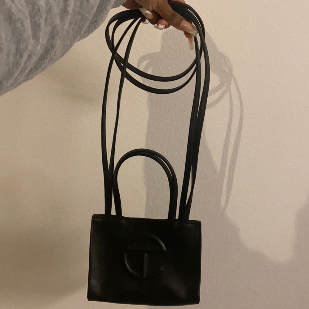 Small Black Telfar Bag